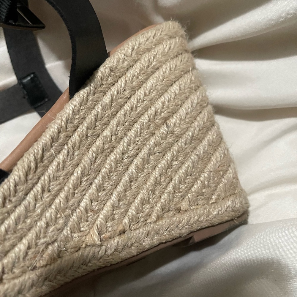 torrid Black Espadrille Wedge Sandals - Picture 3 of 7